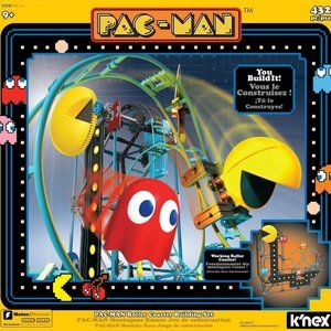 K'NEX PAC-MAN Roller Coaster Building Set
